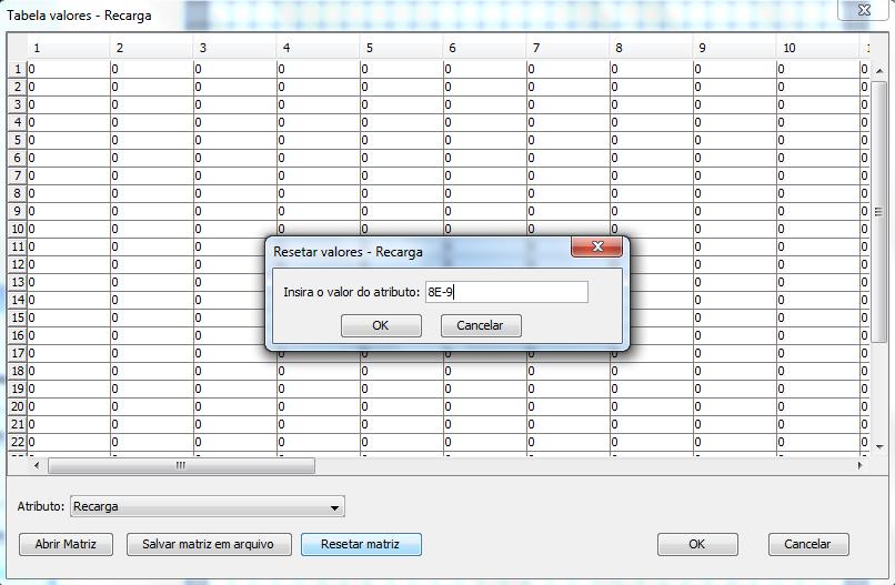 94 8 Simular no MODFLOW Esta é a ferramenta utilizada para gerar os arquivos e rodar o modelo no MODFLOW. Nenhuma modificação deve ser feita no Controle de dados de saída.