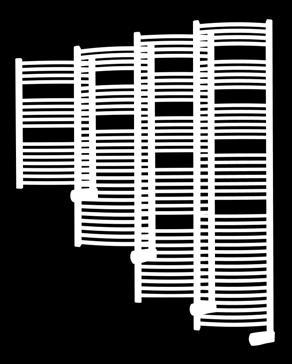 Sistema Integral Digital Rointe SOLUÇÕES INTEGRAIS DE AQUECIMENTO ELÉTRICO SYGMA Gama basic RADIADOR SECA-TOALHAS TERMO A.Q.S. Branco RAL 9010 Regular e short Regular par (de 4 a 14 elementos) Short ímpar (de 11 a 15 elementos) Branco RAL 9016 Comado Curvo com tubos cilíndricos 4 modelos (300, 500, 750 e 1.