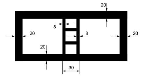 24 Figura 7: valores mínimos das espessuras das paredes de blocos estruturais de paredes maciças (ASSOCIAÇÃO BRASILEIRA DE NORMAS TÉCNICAS, 2005a, p.