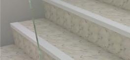 Pode ser aplicada em escada de piscina, revestimentos cerâmicos, granitos, pisos vinílicos e madeiras,