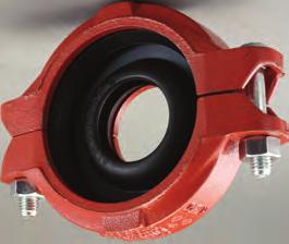 O anel de vedação de borracha foi especialmente projetado para ajudar a evitar que o tubo menor sofra o efeito telescópico e entre no tubo maior, durante a instalação vertical.