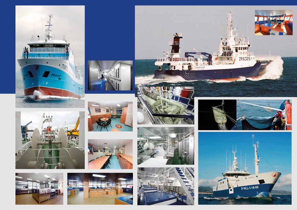 A trajetória empresarial da ARMON começou em 1974 construindo pesqueiros costeiros.
