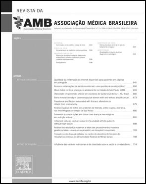 a,b, a Universidade Federal de Ciências da Saúde de Porto Alegre, Porto Alegre, RS, Brasil b Instituto de Cardiologia/Fundação Universitária de Cardiologia, Porto Alegre, RS, Brasil informações sobre