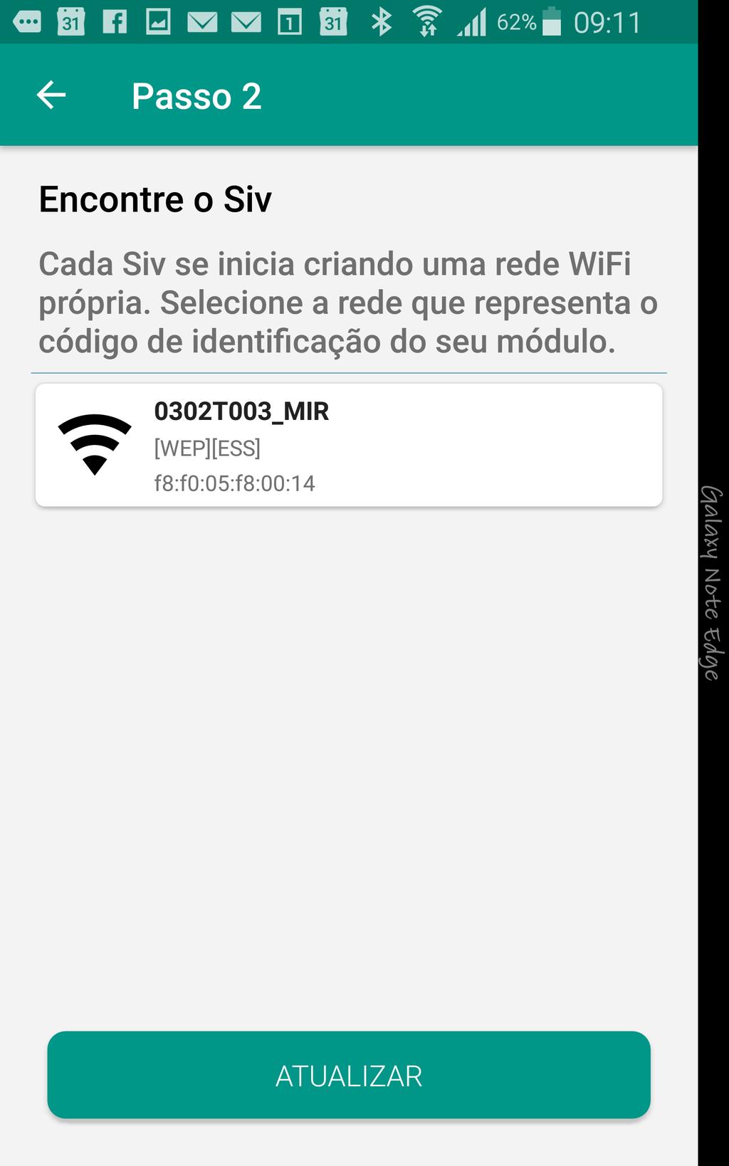 Você pode voltar um passo se quiser selecione aqui siv que você quer programar Se você não estiver vendo o