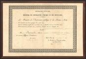 recrutamento do exército e armada 1884-08-30 PT/ABS/A/2/8 Requerimento sobre a isenção do serviço militar 1884-12-01