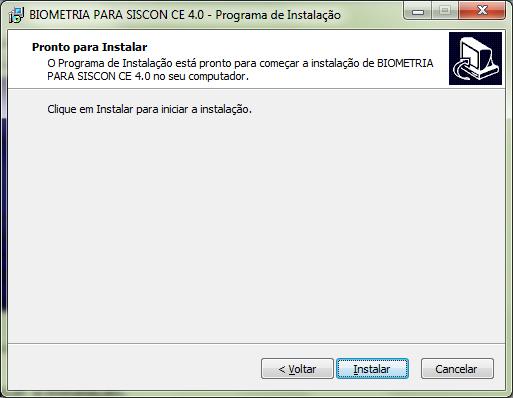 instalação seguindo as etapas abaixo: a) Clique duas vezes no arquivo que foi baixado.