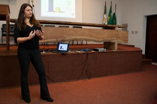 Figura 7: Simpósio ABRAVAS: Gestão de Fauna. Palestra "Animais de CETAS, para onde os destinamos?