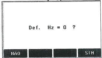 Ainda na barra de acesso selecione a opção Hz=0 (F2):