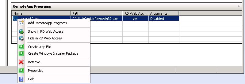 program name:), no exemplo foi utilizado Datasul 11 mas pode ser qualquer nome