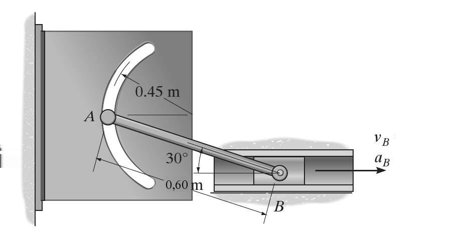 A engrenagem E está rigidamente fixa ao braço CD e presa com pino em D a um ponto fixo. 29.