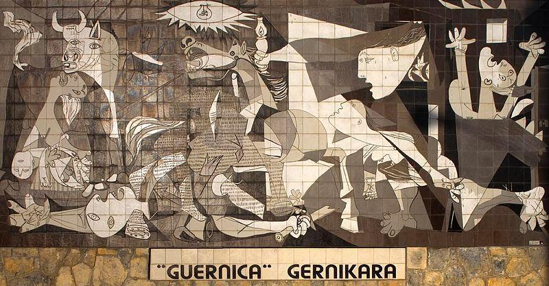 Guernica é um painel pintado por Pablo Picasso em 1937 por ocasião da Exposição Internacional de Paris. Foi exposto no pavilhão da República Espanhola.