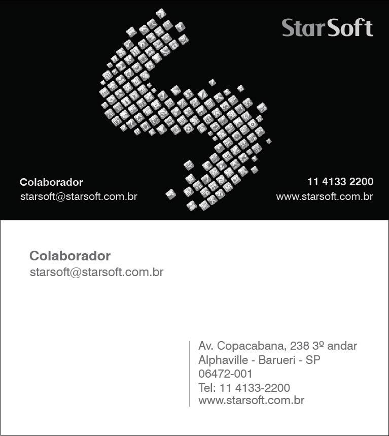 StarSoft Manual de Identidade Corporativa 7 Exemplos de utilização 1.