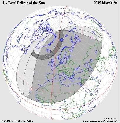 de 2015 houve um eclipse