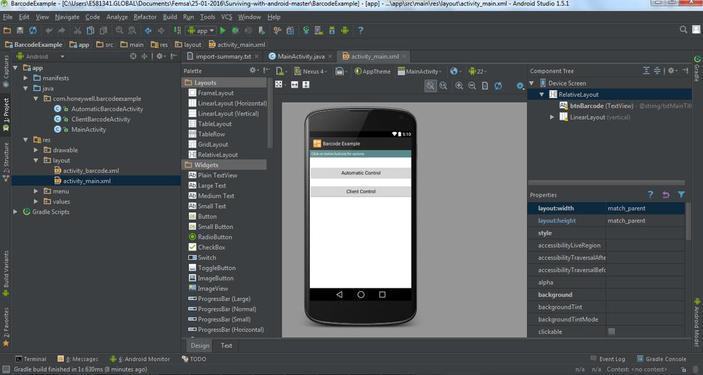 19 Estrutura de um Projeto Android Layout/Design: