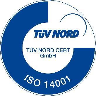 2. Sistema de Gestão Ambiental 2.1 ISO 14001 Para certificação ambiental, todo material de divulgação deverá ser previamente submetido à aprovação da BRTÜV.