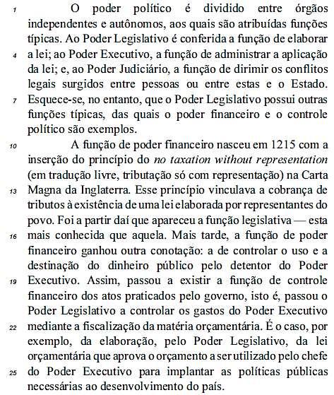 TCE-RN- 2015. Com relação às ideias e às estruturas linguísticas do texto O controle das contas municipais, julgue o item que se segue: 1.