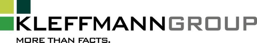 KLEFFMANN is a Research Institute that follows the *Code of Ethics of ESOMAR/ICC (European Society for Opinion and Market Research/ International Chamber of Commerce) found in the website www.