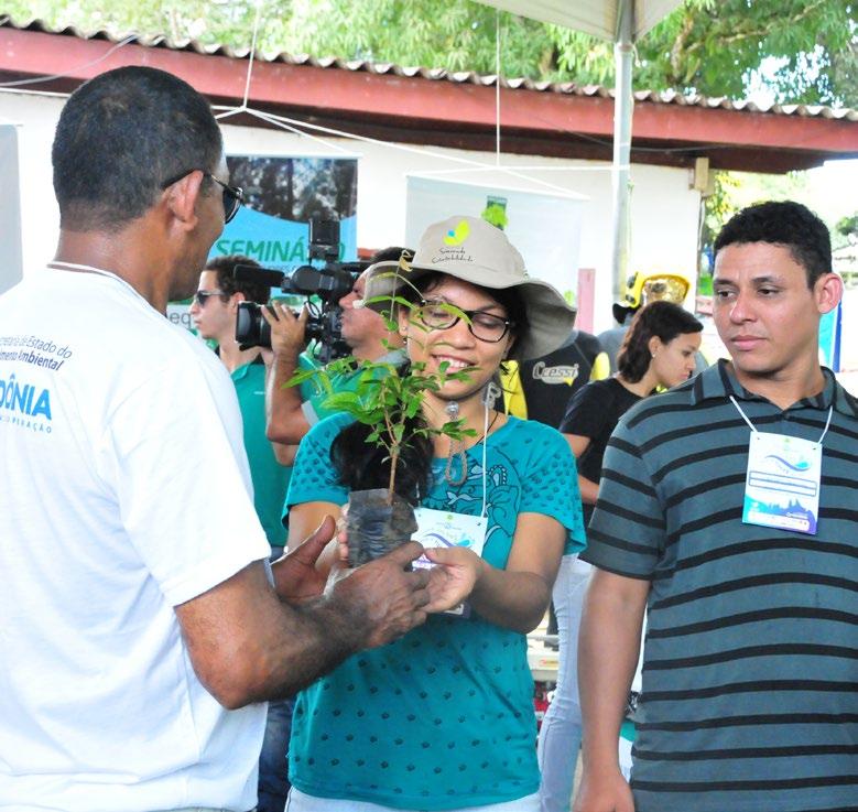 Esse ano o CES Rioterra também esteve presente em atividades de educação ambiental na capital, Porto Velho.