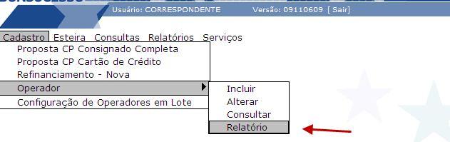 Digitação de Propostas para se ter acesso Propostas. ao Sistema Web de Digitação de º passo) Digite o Usuário (1), a Senha () e o código de segurança do lado direito da tela ().