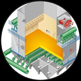 menor quantidade de material