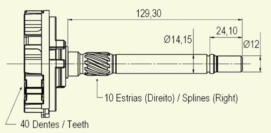 3KW Original: 6 033 AD0 053 Partida / Starter: 0 001