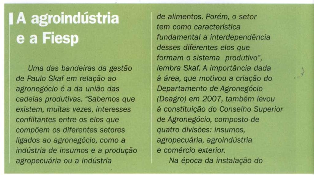 com US$ 10,8 bilhões; e o etanol anidro (misturado à gasolina), com US$ 4,2 bilhões. Etanol para fins não energéticos (para indústria de cosméticos, farmacêutica, de bebidas etc.