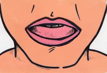 (3 minutos) woman /wʊmən/ bird /bɜːrd/ sofa /soʊfə/ girl /gɜːrl/ extra /ekstrə/ work /wɜːrk/ Open your mouth a little. Take notice that the lips are relaxed.