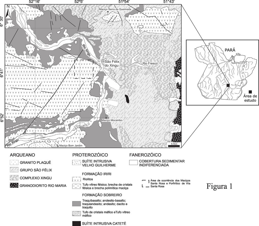 O magmatismo paleoproterozóico da região de São Félix do Xingu, província estanífera do sul do Pará: petrograﬁa e geocronologia.