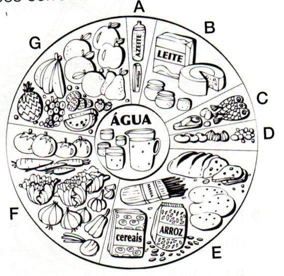 5. A alimentação é um dos fatores mais importantes para a nossa saúde. 5.1. Que nome tem a figura representada? --------------------------------------------------------- 5.2.