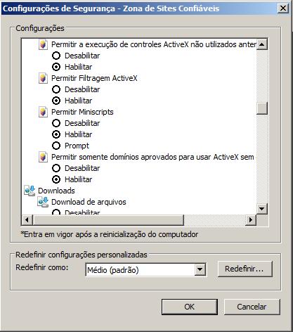 A partir deste momento, o seu APS está instalado e configurado.