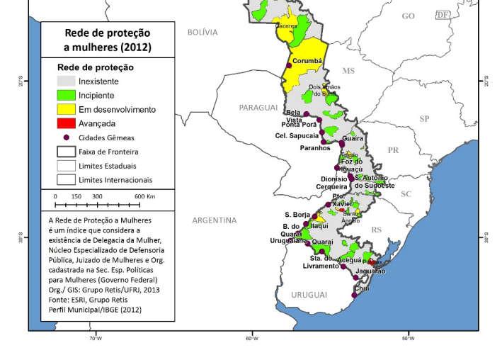 Além de Santo Ângelo (RS) e Pelotas (RS), na classe Avançada, somente quatro municípios Toledo (PR), Guarani das Missões (RS), Santa Bárbara do Sul (RS) e São Borja (RS) possuem duas instituições