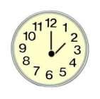 Metodologia: Levar para sala de aula um relógio de parede simples, com tamanho suficiente para que os alunos sentados mais distantes possam ver. Esse relógio deve ter a marcação de horas.