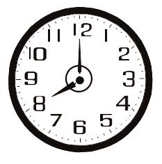 Questão 3 Os dois ângulos formados pelos ponteiros de um relógio às 8 horas medem (A) 60 e 120. (B) 120 e 160. (C) 120 e 240. (D) 140 e 220. Disponível em: <http://portal.mec.gov.br/index.php?
