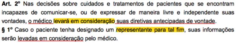 Procuração com Poderes Em Matéria de Saúde 2 Diretivas