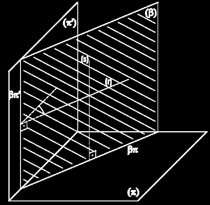Uma reta é considerada de máxima inclinação, quando formar o maior ângulo possível com o plano vertical de projeção.