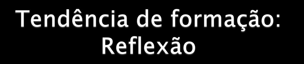 Professor como investigador na sala de aula (Stenhouse,1975); O professor como prático reflexivo (Schön,1983,1987) Prática reflexiva ou professores reflexivos