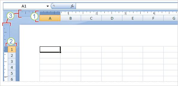 Impressão de planilhas Modo de Exibição de Layout da Página No Excel 2007 ou 2010, você pode ver como sua página será impressa ANTES da impressão propriamente dita: clique no botão Modo de Exibição