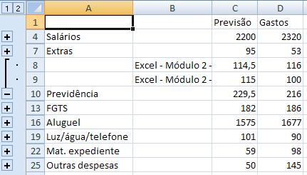 Para manter o vínculo entre a planilha consolidada e as planilhas de origem, ative a opção Criar vínculos com os dados de origem. 12. Clique em OK. Pronto!