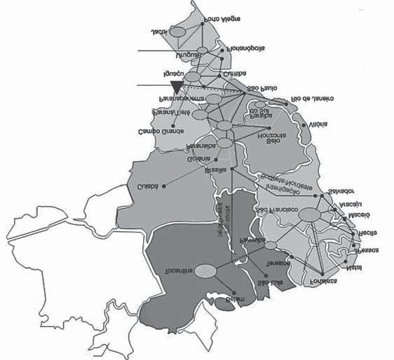 34. Num reservatório, um tubo traz água ( = 1 000 kg/m 3 ) com vazão de 20 L/s e outro tubo traz óleo ( = 700 kg/m 3 ) com uma vazão de 10 L/s.