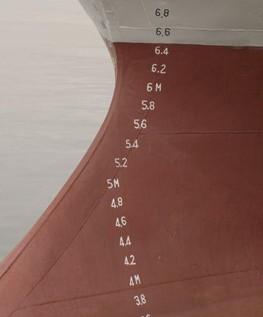 (A) ponto A (B) ponto B (C) ponto C (D) ponto D 2 - Navegando com segurança: Autoridades portuárias servem-se do