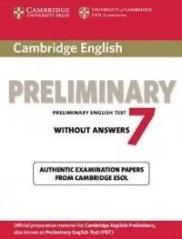 ISBN 9781107467828 CAMBRIDGE English Preliminary 7: student s book, without answers.