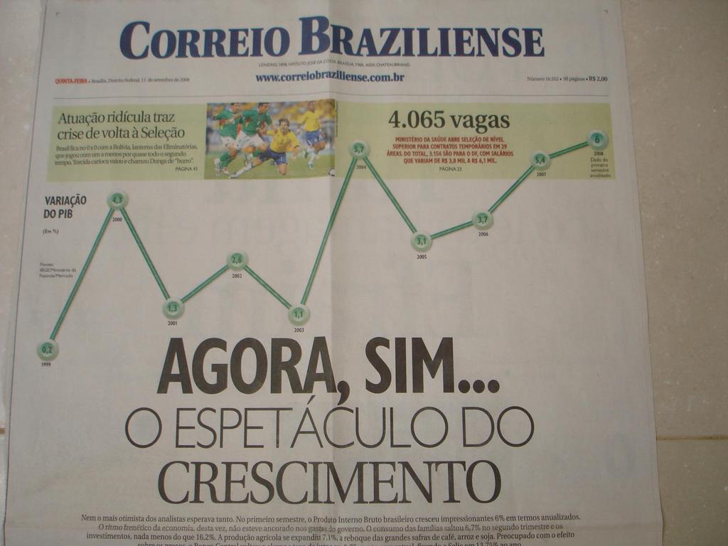 Capa do Jornal Correio