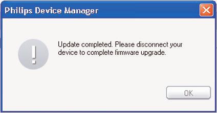 Instale o Philips Device Manager a partir do CD fornecido ou transfira a versão mais recente a partir de www.philips.com/support. 5.