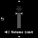 4.. Limitar o volume A audição a volumes elevados durante um período prolongado pode ser prejudicial para o utilizador.