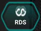 Activar/desactivar RDS: 1. No ecrã Início, toque em FM. 2. Toque em. O RDS está activado/desactivado. 4.