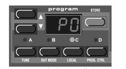 6. PERCUSSION KITS Os Percussion Kits (conjuntos de percussão) do Nord Lead 2X consistem de oito sons virtuais de percussão analógica, arranjados em zonas pelo teclado.