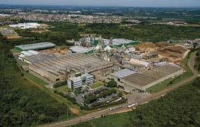 As unidades Industriais da Berneck estão localizadas nos municípios de Araucária, Curitibanos