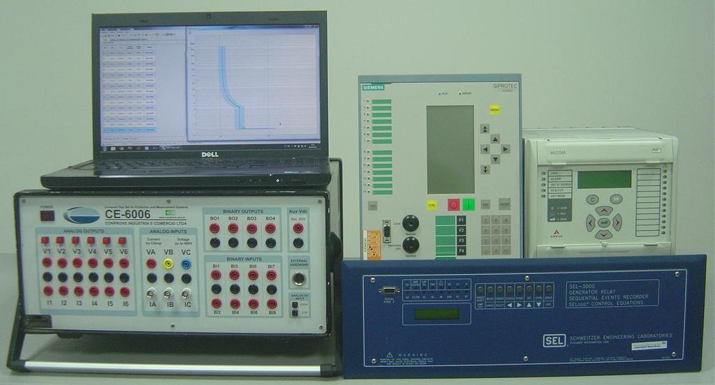 Testes em Laboratório - Mala de Testes Hexafásica Conprove Modelo