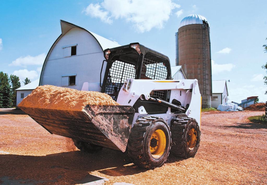 Minicarregadeiras Utilizadas em diversas aplicações, as minicarregadeiras se destacam em trabalhos em que há limitação de espaço ou acesso.