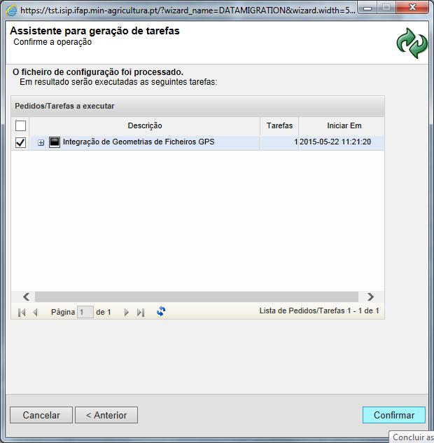 Migração de ficheiros 1- Migração de ficheiros GPS para camada de referência Na migração dos dados recolhidos por GPS para a camada (layer) de referência Ficheiros GPS tem que proceder da seguinte